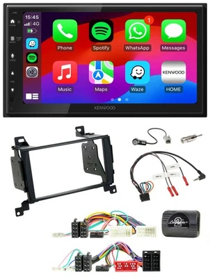 Kenwood Lenkrad USB DAB 2DIN Bluetooth Autoradio für Hyundai Santa Fe 2010-2012 - Bild 1 von 4