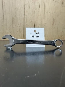 Gebraucht Vintage POWR-KRAFT Werkzeuge 14 mm metrisch Kombi-Schraubenschlüssel 12 Punkt Made in USA - Bild 1 von 14