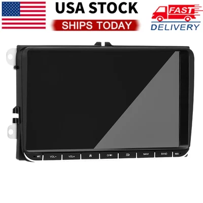 Carplay Radio Fits For VW Volkswagen Jetta Passat 9" US A Free US stock USA - Image 1 of 4