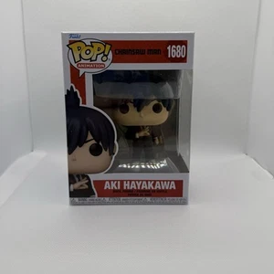 Funko Pop! Animation Chainsaw Aki Hayakawa #1680 🚨 - Picture 1 of 10