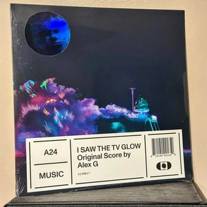 I Saw the TV Glow Original Score: Alex G Anniversary LP - Blue Glow w/ Holo NEW - Imagen 1 de 7
