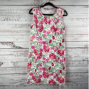 Kim Rogers Women's Size 14 Pink Floral Dress - Picture 1 of 7