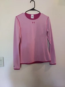Under Armour Damen AllSeasonsGear Langarm Authentics Crew Pink Größe Large - Bild 1 von 6