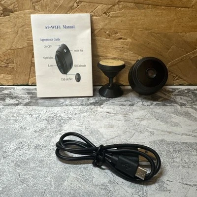 A9 Mini Kamera WiFi 1080P HD IP mit IR Nachtsicht ~ 2 KAMERAS ~ - Bild 1 von 4