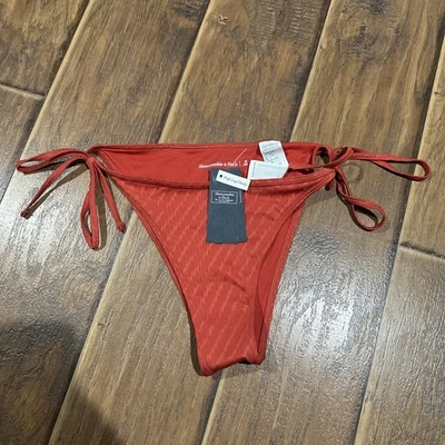 Nuevo con etiquetas Pantalones de Bikini Abercrombie & Fitch Pierna Alta Descarados Floral Limón Talla XS Gris Foto 1 de 4