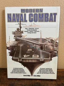 Modern Naval Combat by David M. Miller (1988, Hardcover) Chris Miller New - Imagen 1 de 9