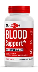 GlucoZone Blood Health Support Dietary Supplement 60 Capsules Genuine Gluco Zone - Picture 1 of 10