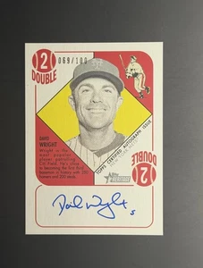 2015 Topps Heritage David Wright '51 Sammlung Autogramm /100 - Bild 1 von 4