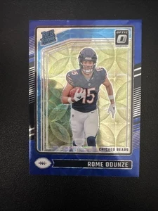 2024 Donruss Optic Rome Odunze Rated Rookie Blue Scope #286 (RC)- Bears - Picture 1 of 2
