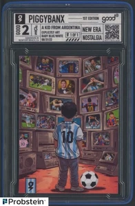 PiggyBanx Piggy Banx 1st Edition A Kid From Argentina 1/1 - Picture 1 of 6