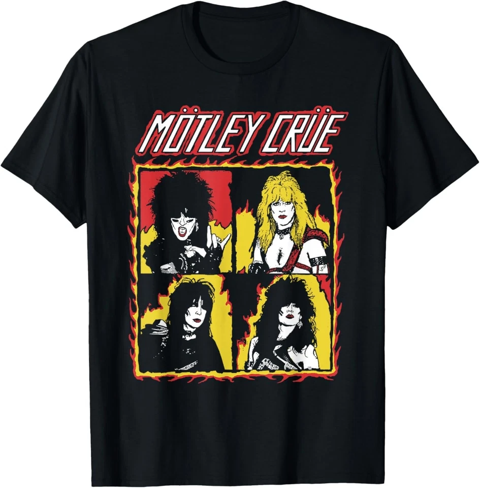 Camiseta Mötley Crüe - Shout At The Devil (Flames) Foto 1 de 1