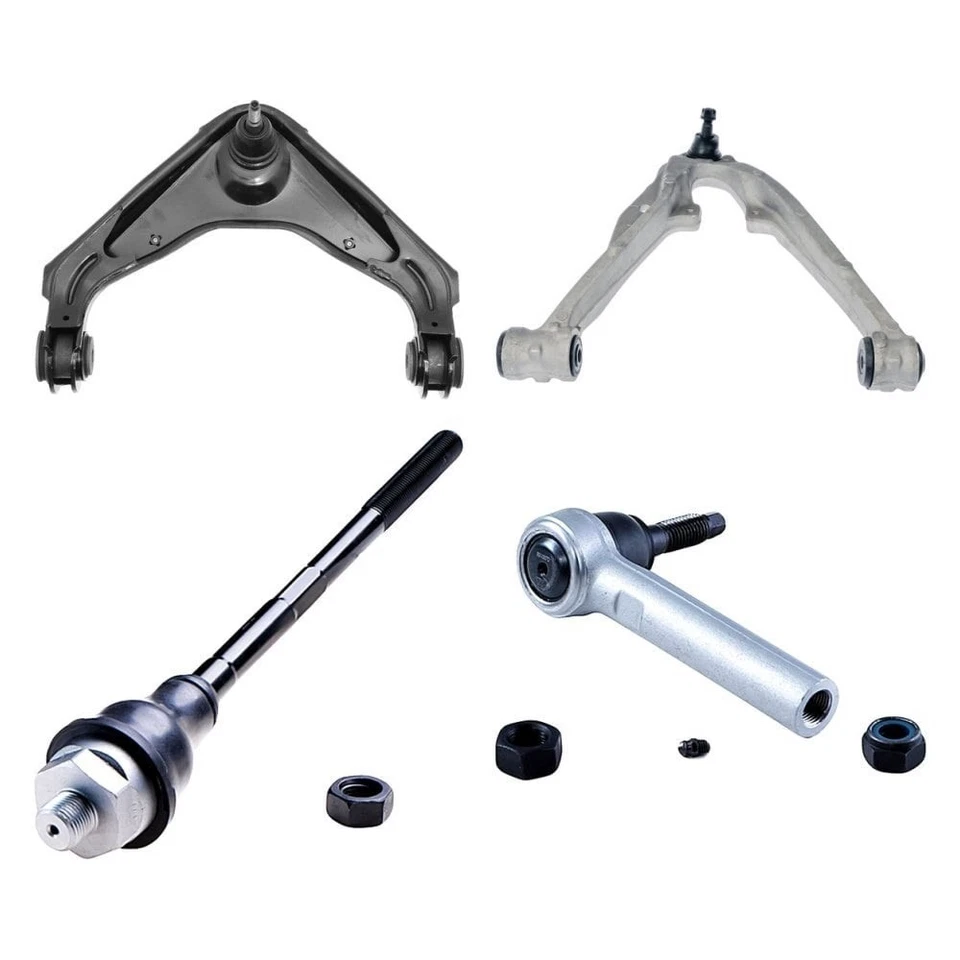 For GMC Yukon XL 2500 07 Control Arm with Ball Joint and Tie Rod End Kit Foto 1 de 1