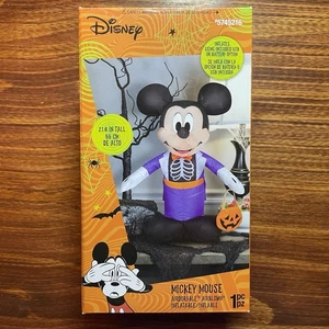 Disney Mickey Mouse Halloween Airdorable Inflatable 21.6 Inches NEW - Picture 1 of 5