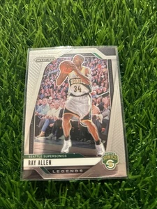 2024-25 Panini Prizm - Legends Ray Allen #300 Silver Seattle SuperSonics B16 - Picture 1 of 2