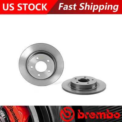 Rotores de freno recubiertos traseros Brembo para Mazda 3 2004-2013 Foto 1 de 4