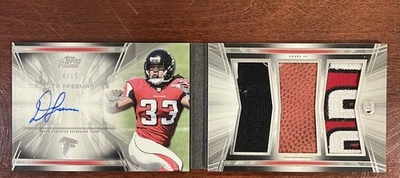 2014 TOPPS PRIME DEVONTA FREEMAN AUTO ROOKIE 14/15 WICKED SICK PATCH - Image 1 of 4