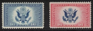 USA Scott CE1 Mint NH CE2 Mint Hinged (1934-6) - Picture 1 of 2