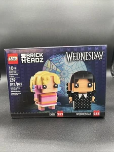 Lego BrickHeadz 40750 Wednesday & Enid 239 piezas 2024 nuevo en caja sellada nuevo en caja - Imagen 1 de 3