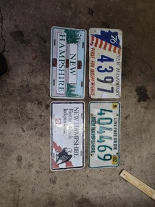 New Hampshire License Plates Old Man Of The Mountain  - Picture 1 of 1