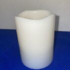 In/Outdoor 3"X4?Flameless Battery Operated Candle -Flicker- Estate Find