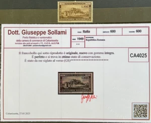 Republik 1949 Hundertjahrfeier Römische Republik postfrisch Zertifikat - Bild 1 von 3