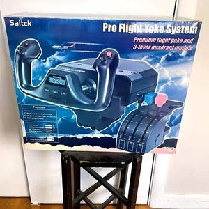 Saitek pro flight yoke system - flight simulator accessories - Picture 1 of 11