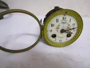ym..ancien mouvement de paris horloge pendule - Foto 1 di 7