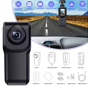 Mini 4K HD Sports Camera DVR Motor Bike Cycle Anti-Shake Action Helmet Cam DV - Picture 1 of 15