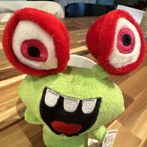 Alien Plüschtier Galaktischer Weltraum Außerirdischer Marsianer Stofftier Grün Monster 9 Zoll - Bild 1 von 7