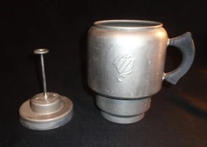 Vtg 8 cup West Bend Aluminum Co. Quick Drip Coffee Preowned 12” Tall - Picture 1 of 5