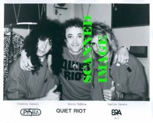 Photo de presse : QUIET RIOT 8x10 N&W 1985