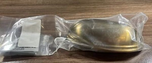 Emtek Cup Pull Brass French Antique 4"L x 3"W 86173US7 - Picture 1 of 7