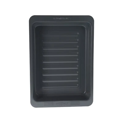 Backblech mit hohem Rand Grau Ofenblech Auflaufform Backform neuetischkultur