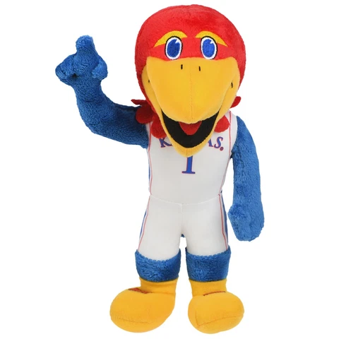 KANSAS JAYHAWKS 8 INCH PLUSH MASCOT Cover