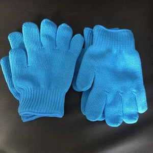 Hitzebeständige Handschuhe für Outdoor BBQ/Topf halten Sommer Kochen 2 Paar Brandneu mit Etikett - Bild 1 von 2