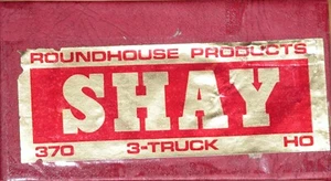 HO ROUNDHOUSE 370 3 TRUCK SHAY KIT - Picture 1 of 3