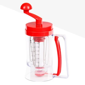 Dispensador manual de pasteles dispensador de masa dispensador de panqueques mezclador para hornear dispensador - Imagen 1 de 11