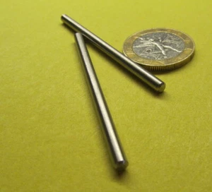 18-8 Stainless Steel Dowel Pins 1/8" Dia x 2 1/4" Length, 20 Pieces - Picture 1 of 12