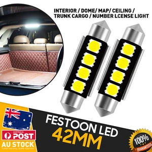 31MM C5W LED 5050 For all Car Festoon Dome Interior Boot Light Lamp Bulb Canbus - Picture 1 of 19