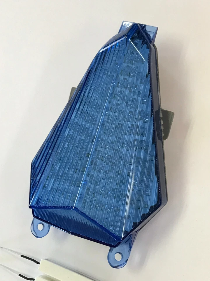 Luz trasera R6 2006-2007 azul luz trasera señal integrada - LED secuencial Foto 1 de 3