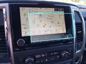 Protector de pantalla Crystal Clear para la navegación del vehículo Nissan Titan 9inch 2021 - Imagen 1 de 14