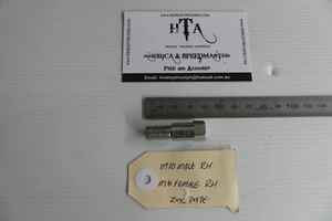 MIRROR ADAPTOR M0-1.25 Male RH x M8 Female RH zinc plate - Foto 1 di 3
