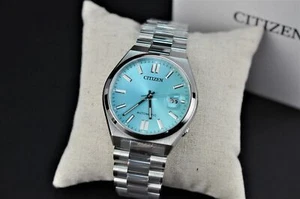 Citizen Automatic ice Blue Sapphire Glass Mens Watch NJ0151-88M - Picture 1 of 12