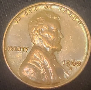 1960-D/D Double Die Obverse Lincoln Cent SM/LG Date - Picture 1 of 9