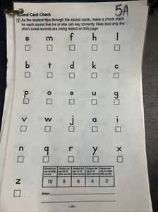 Kumon Sound Card Check Lot 50+ - Picture 1 of 6