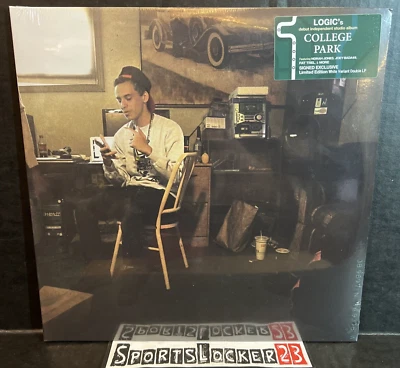 Logic College Park White Colored Vinyl Record *SIGNED* LIMITED EDITION /2000 NEW - Image 1 of 4