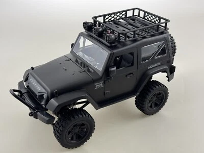Robitronic Modster X-Cross Country 4WD 1:14 Rtr Matt Black MD11929 Modell - Bild 1 von 3
