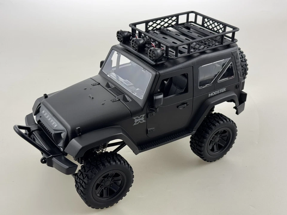 Robitronic Modster X-Cross Country 4WD 1 14 Rtr Matt Black MD11929 Modell