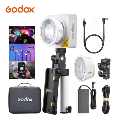 Godox ML100R RGB LED Video Light Camera Photography Portable Pocket Fill Light - Image 1 of 4