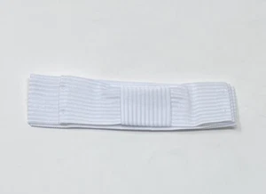 Whittier Lowrider Adjustable Hat Band White By Summit Hats - Picture 1 of 2